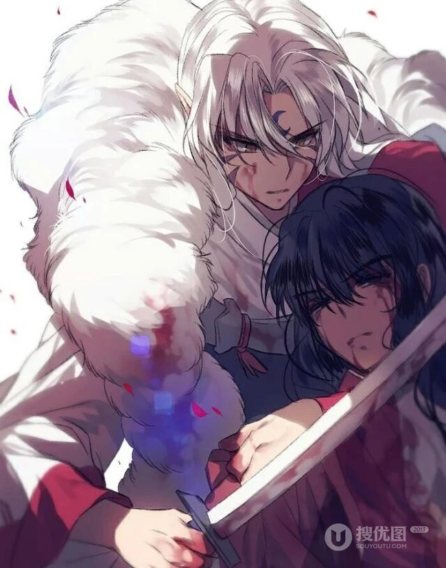 犬夜叉家族之杀生丸-动漫绘师SUKJA的一组高颜值绘图