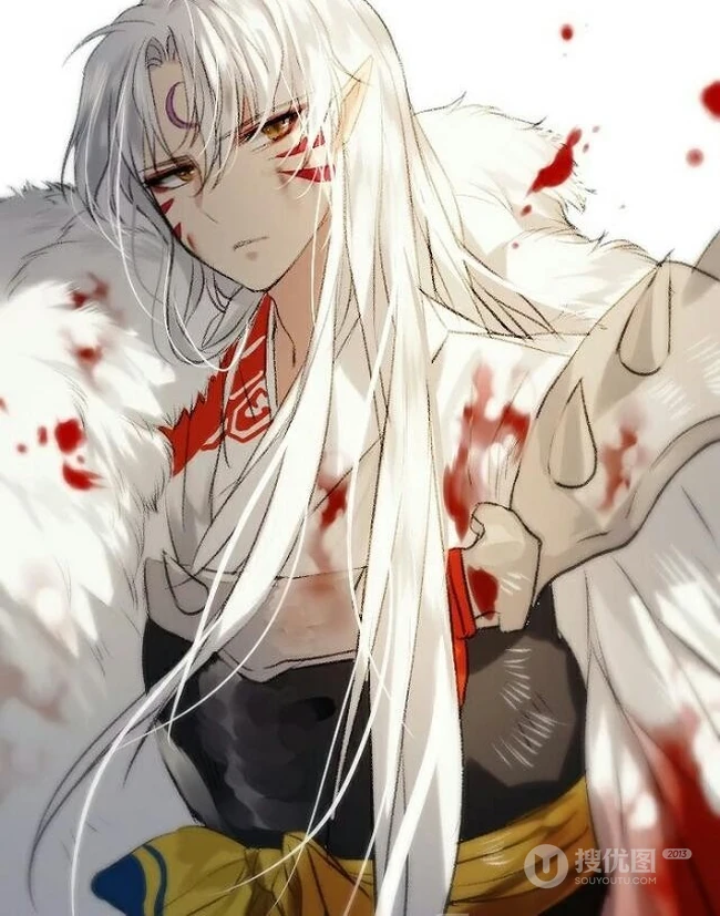 犬夜叉家族之杀生丸-动漫绘师SUKJA的一组高颜值绘图
