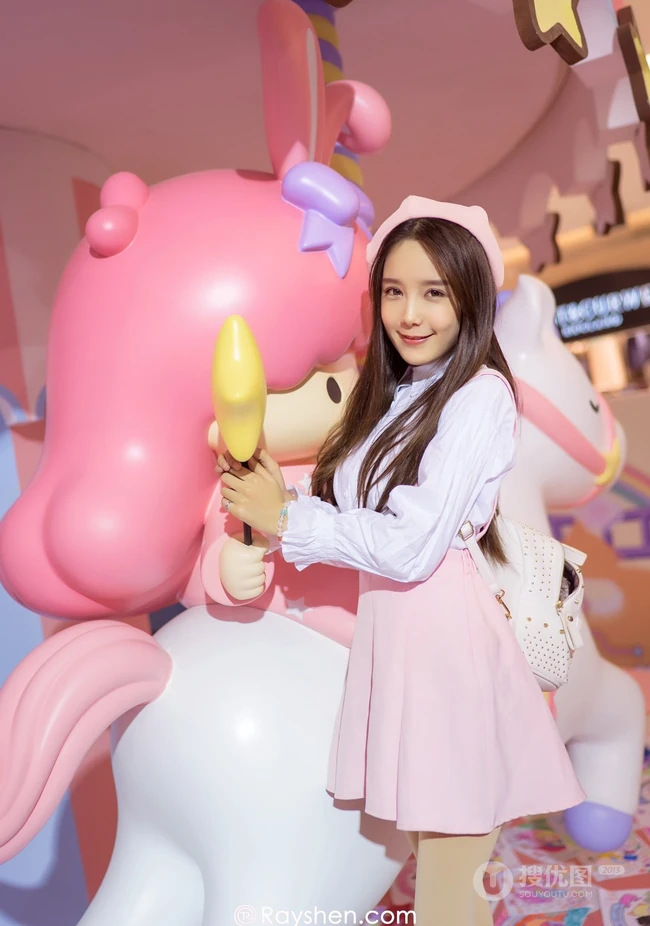 清纯少女小九梦幻乐园写真美图-Rayshen摄影作品