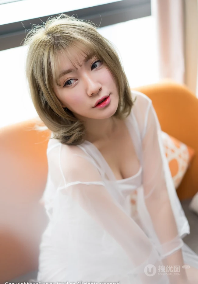 短发大眼柔美轻熟松岛小清新日系高清写真
