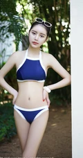 女生嫩模徐妍馨Mandy大红睡裙贺新春写真