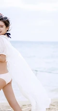 女生嫩模徐妍馨Mandy大红睡裙贺新春写真