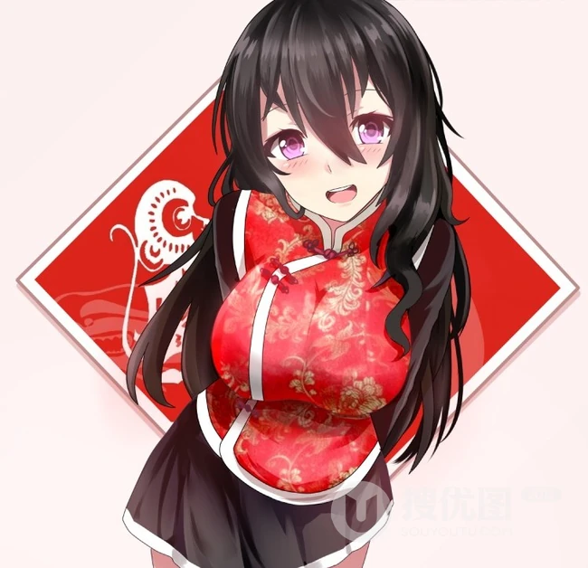 气质柔美日本和服、纸伞动漫少女高清大图
