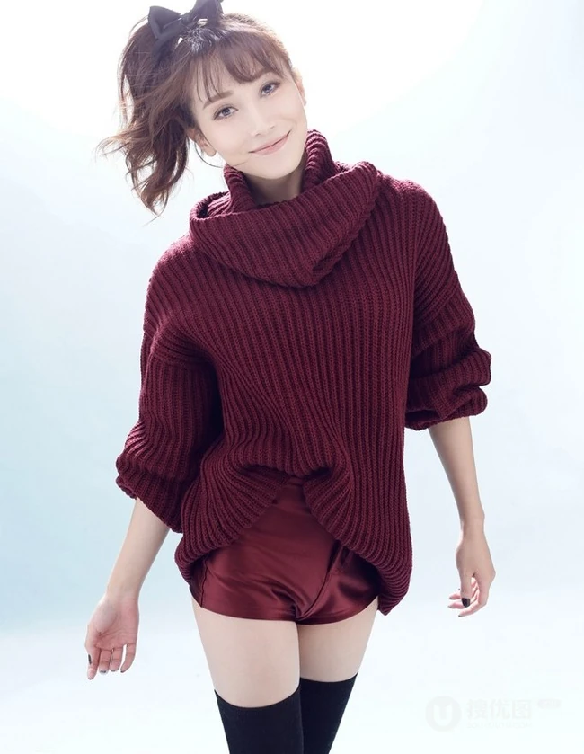 女演员许歌唯美气质图片集-百变造型清爽率性