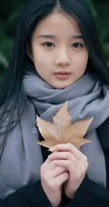 清纯萌妹冬日外拍写真 回归纯真，找回最初的你