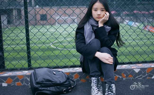 清纯萌妹冬日外拍写真 回归纯真，找回最初的你