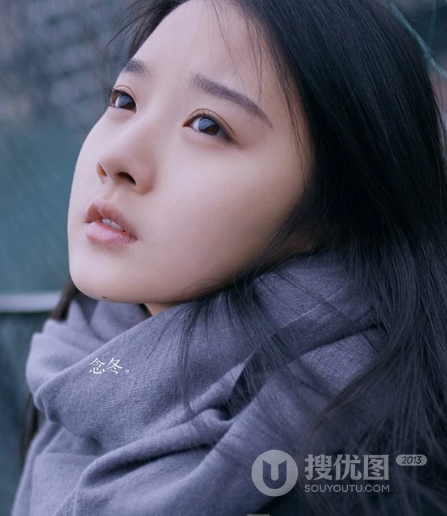 清纯萌妹冬日外拍写真 回归纯真，找回最初的你