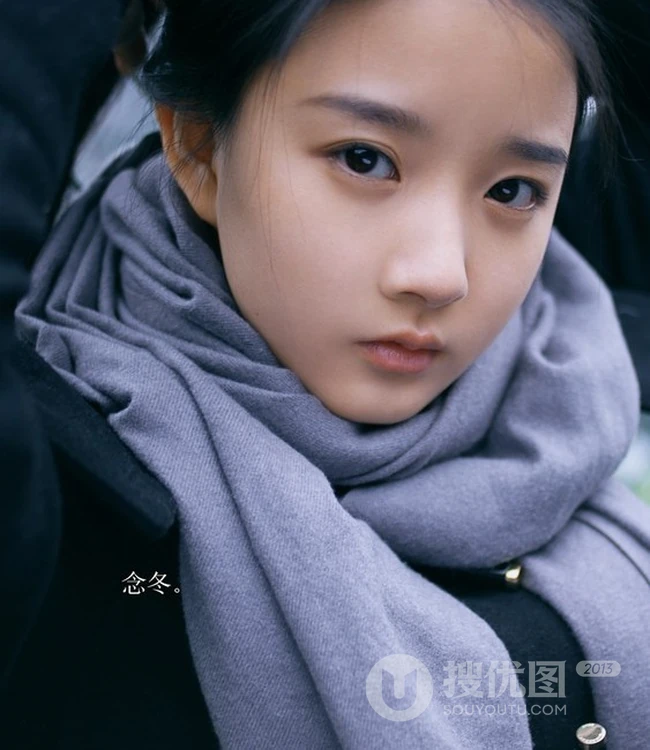 清纯萌妹冬日外拍写真 回归纯真，找回最初的你