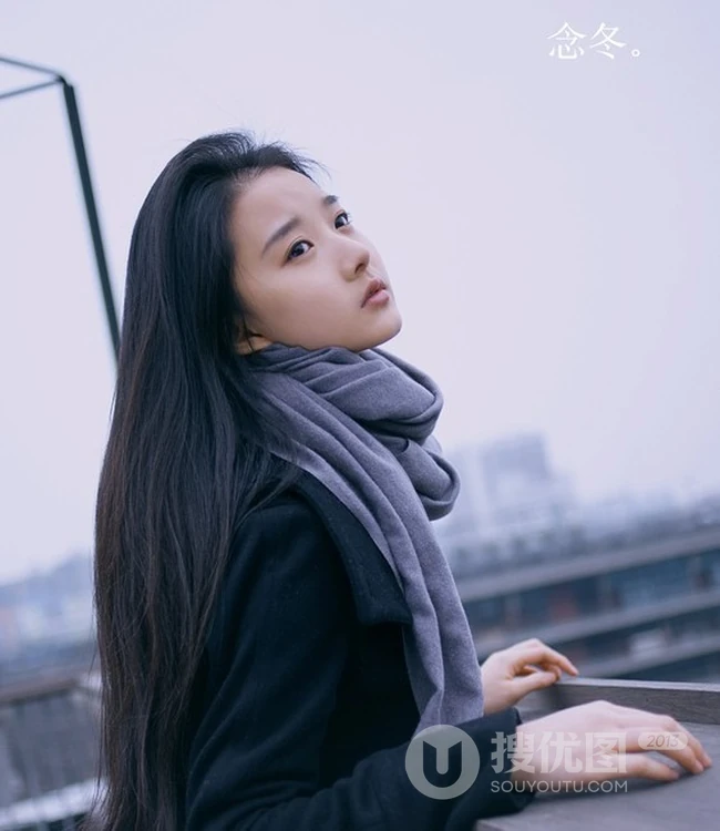 清纯萌妹冬日外拍写真 回归纯真，找回最初的你