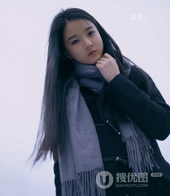 清纯萌妹冬日外拍写真 回归纯真，找回最初的你