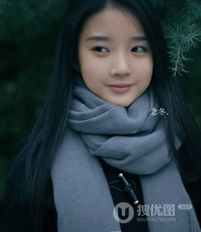 清纯萌妹冬日外拍写真 回归纯真，找回最初的你