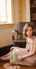 清纯连衣裙少女唯美文艺范写真-描绘自己的梦