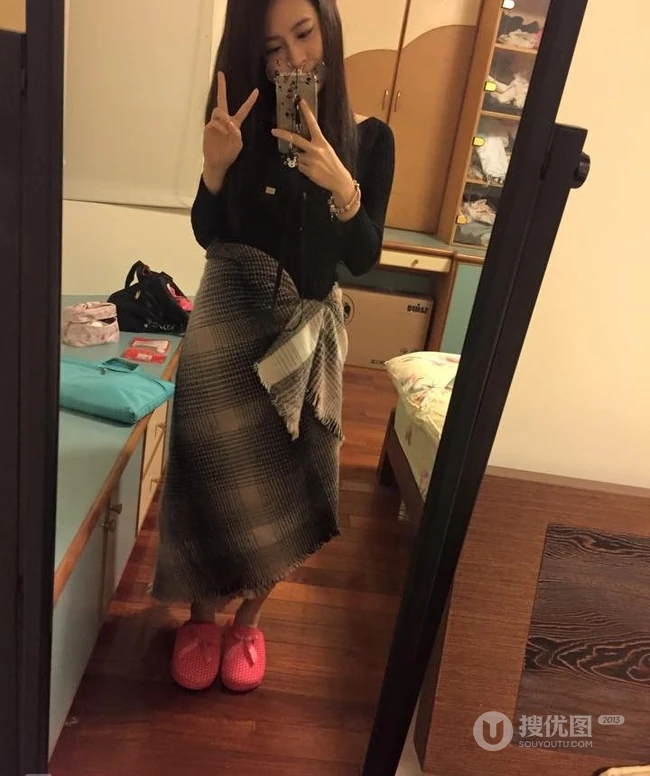 超正点甜美萌妹张语哝自拍生活照美图