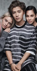 【鹿晗图片】鹿晗登时尚杂志《VOGUE》，酷感张扬硬朗洒脱