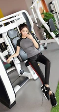 女生宝贝罗熙桐健身房写真图集，青春活力，魅力四射