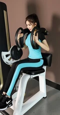 女生宝贝罗熙桐健身房写真图集，青春活力，魅力四射