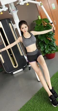 女生宝贝罗熙桐健身房写真图集，青春活力，魅力四射