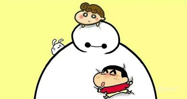 呆萌可爱卡通人物可爱图片，还有大白图片 第7张