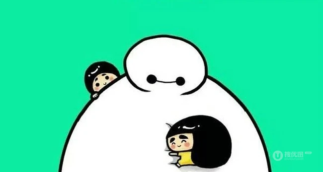 呆萌可爱卡通人物可爱图片，还有大白图片 第6张