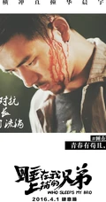张琦执导电影《睡在我上铺的兄弟》创意海报高清大图