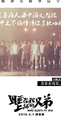 张琦执导电影《睡在我上铺的兄弟》创意海报高清大图