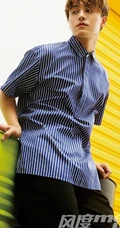 帅气小哥马天宇封面写真 玩转青春酷帅潮流