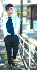 男歌手曾舜晞（Joseph）街拍写真，唯美清新阳光帅气