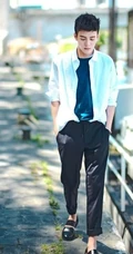 男歌手曾舜晞（Joseph）街拍写真，唯美清新阳光帅气
