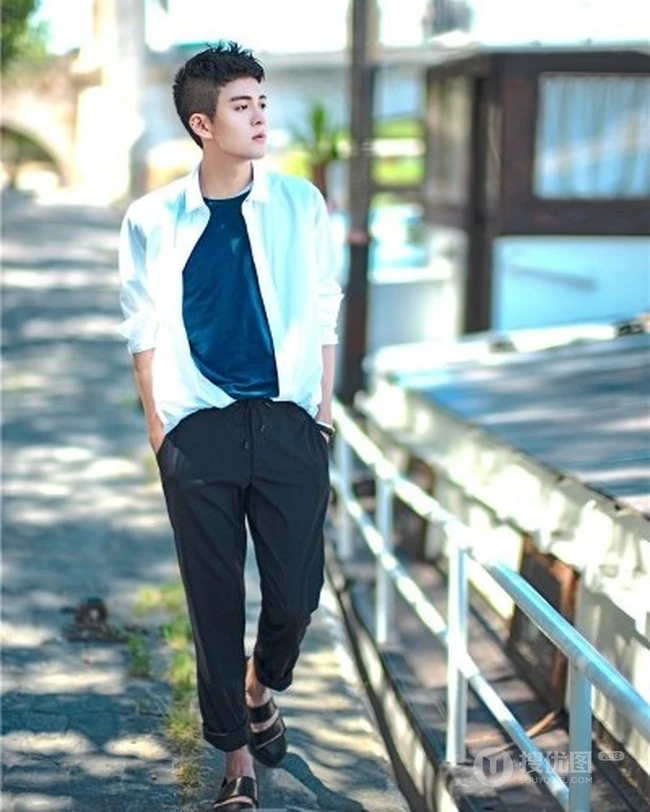 男歌手曾舜晞（Joseph）街拍写真，唯美清新阳光帅气