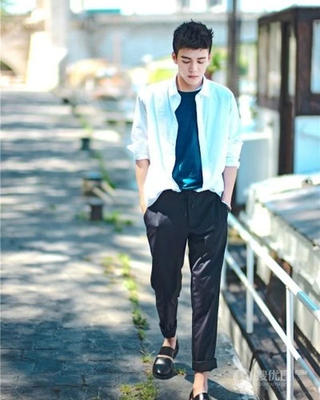 男歌手曾舜晞（Joseph）街拍写真，唯美清新阳光帅气