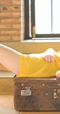 甜美气质女生赵小米Kitty运动装热裤写真美图