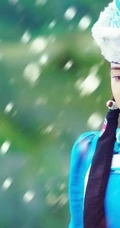 《龙胆花》杜若溪唯美剧照图片，英姿飒爽蒙古装出镜