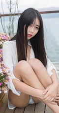 气质高挑女生可乐Vicky高清户外系列写真图集