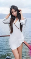 气质高挑女生可乐Vicky高清户外系列写真图集