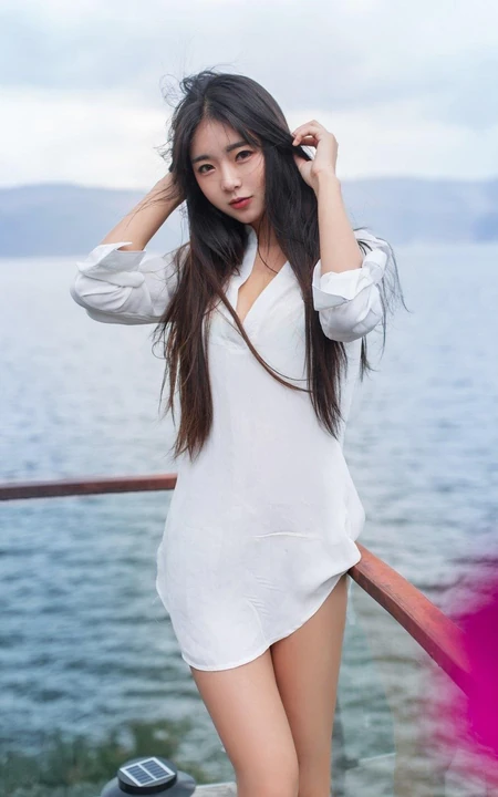 气质高挑女生可乐Vicky高清户外系列写真图集