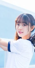 双马尾可爱校服少女清新户外写真