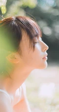 绝美森系少女唯美户外写真，清秀容颜让人难忘