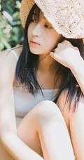 绝美森系少女唯美户外写真，清秀容颜让人难忘