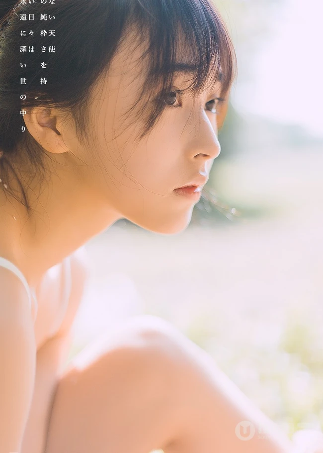 绝美森系少女唯美户外写真，清秀容颜让人难忘
