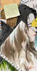 人物与景色的完美搭配 唯美精选插画大全