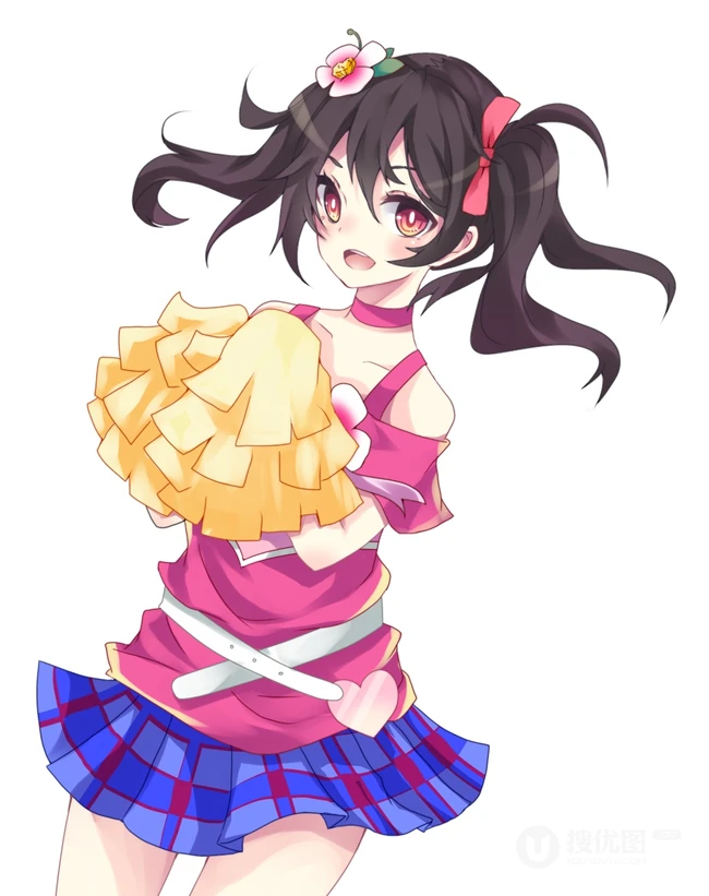 【运动风】啦啦队妹子最亮眼，精美动漫女生啦啦队美图