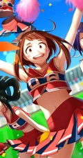 【运动风】啦啦队妹子最亮眼，精美动漫女生啦啦队美图