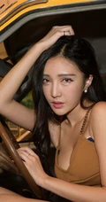 双马尾俏皮少女Uki奶糖学生装、紧身 蕾丝家居服高清写真大图