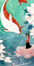 动漫《大鱼海棠》唯美插画美图大全欣赏