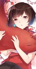 大鱼海棠精美插画美图2-美轮美奂的场景、画中人和鱼