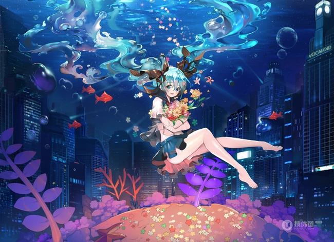 有些事很难忘！唯美动漫女生手绘、插画图片大全