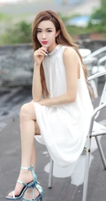 ​气质时尚嫩模梁莹Sugar精选写真图片大全