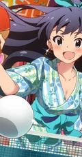 【运动风】乒乓球妹子最可爱，动漫女生打乒乓球气质美图