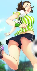 【运动风】乒乓球妹子最可爱，动漫女生打乒乓球气质美图