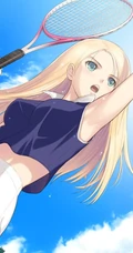 【运动风】网球妹子最气质，动漫女生打网球美图